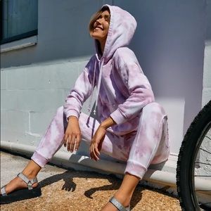 FP Movement by Free People Women's Tie-Dye Work It Out Hoodie